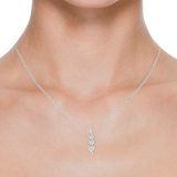 Heartfelt Trio Diamond Swirl Pendant