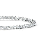 Radiant Reflections Round Diamond Tennis Bracelet