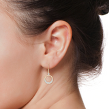 Radiant Diamond Cascade Drop Earrings