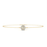 Centre of attention diamond bracelet