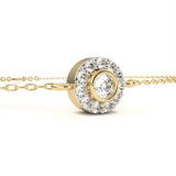 Centre of attention diamond bracelet