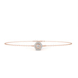 Centre of attention diamond bracelet